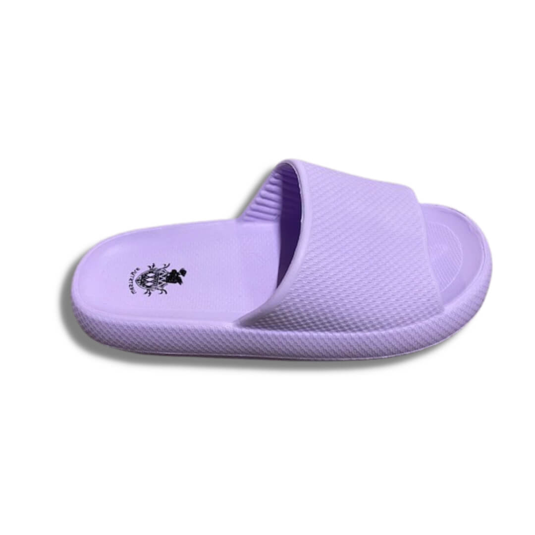 Badeslipper Weststyle in lila - Scandista.ch