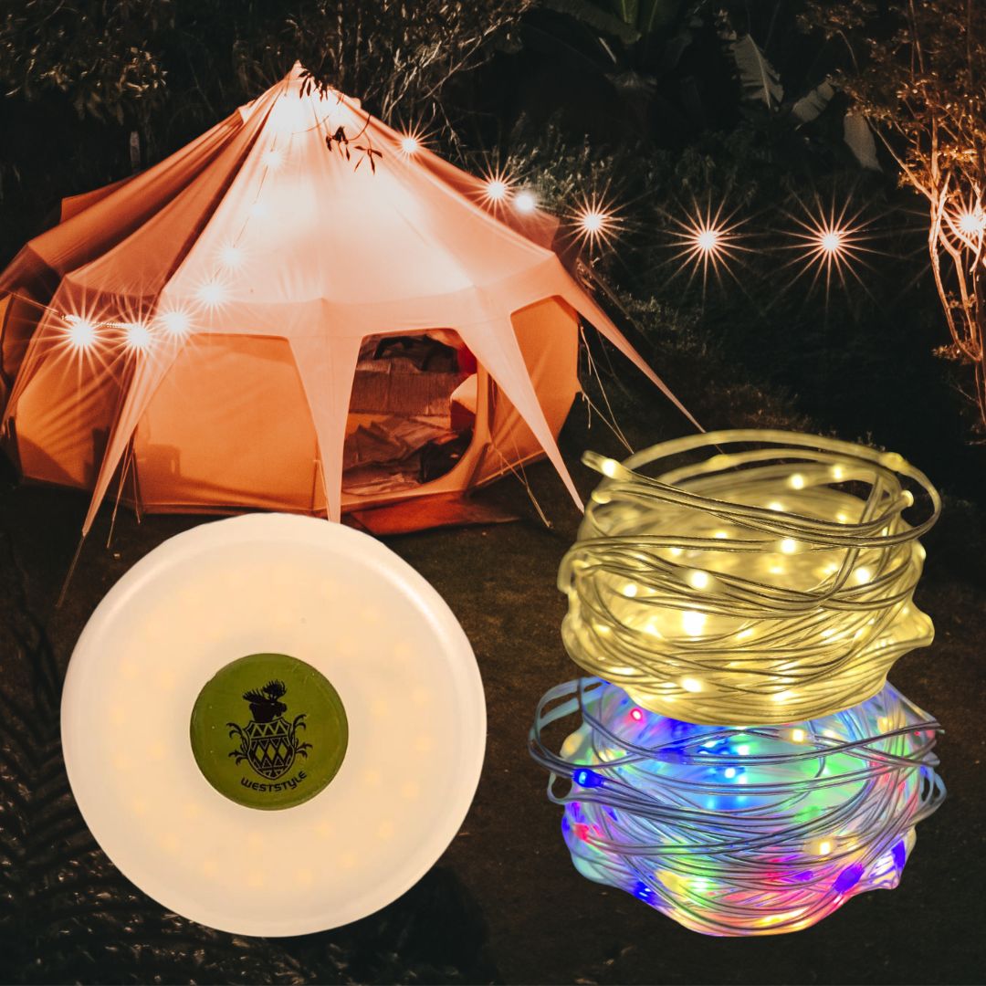 LED Lichterkette + Campinglicht 2in1 – Scandista.ch