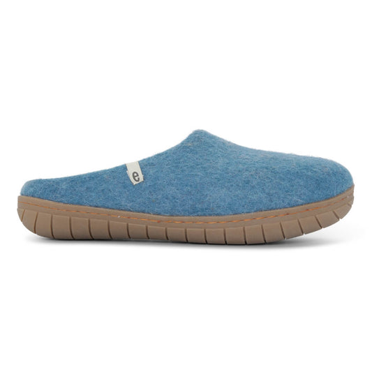 Egos Slipper mit Gummisohle seablue