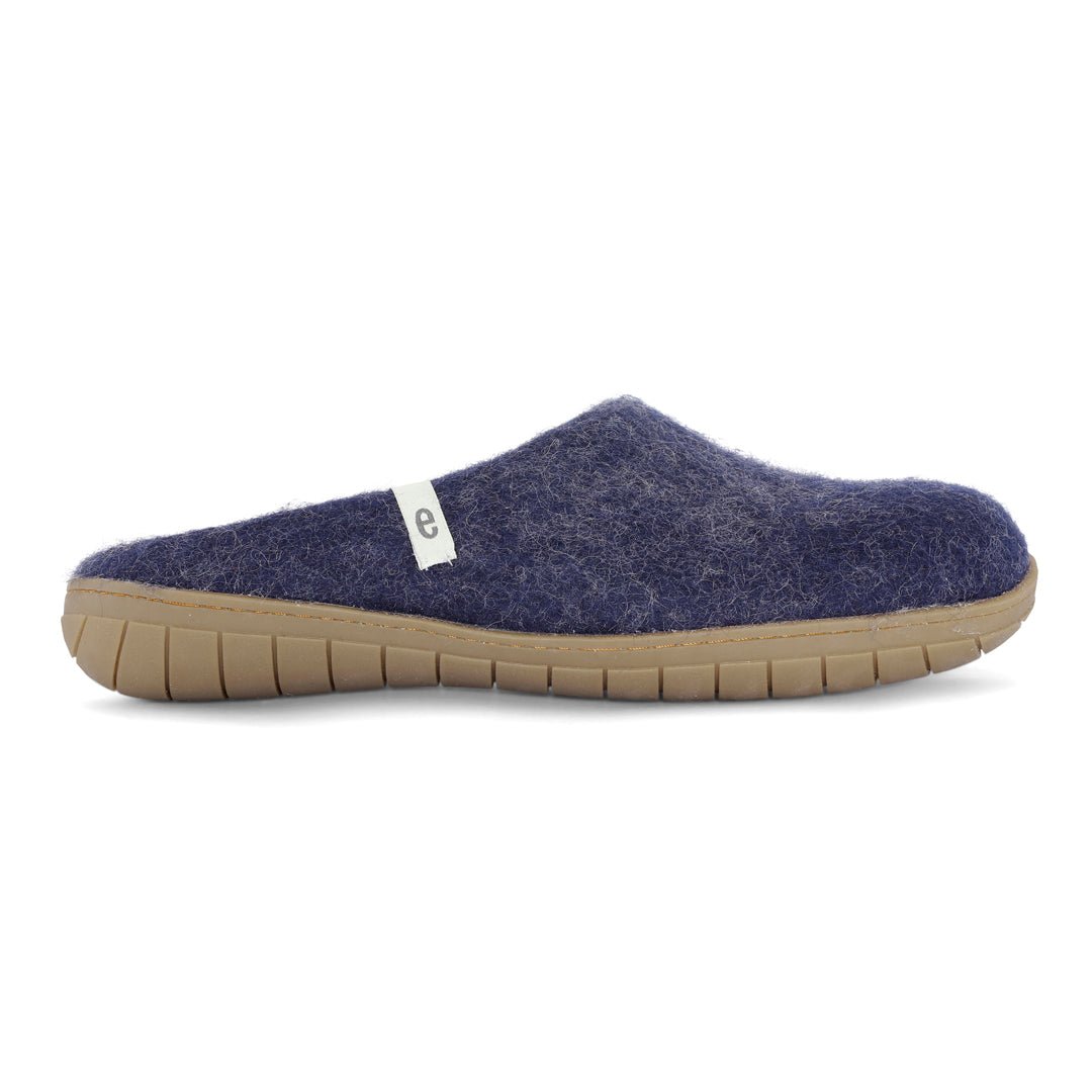 Egos Slipper mit Gummisohle blue - Scandista